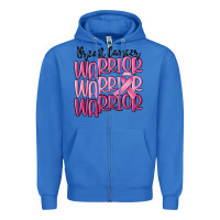 True Royal breast cancer warrior Zipper Hoodie - MaliasSmallBusiness