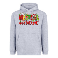 Heather Grey medical assistant Heavyweight Hoodie - MaliasSmallBusiness