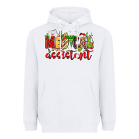 White medical assistant Heavyweight Hoodie - MaliasSmallBusiness