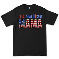 Black all american mama zillion Premium Tee - Zillion Design Studio