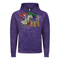 Cloud Purple spooky sourus Vintage Hoodie - CowhideDigitalArt