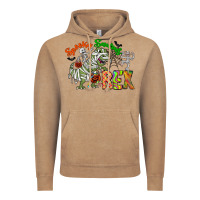 Vintage Coffee spooky sourus Vintage Hoodie - CowhideDigitalArt