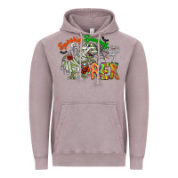 Vintage Zinc spooky sourus Vintage Hoodie - CowhideDigitalArt