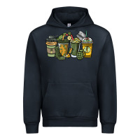 Navy Army coffee cups 4th of july Urban Hoodie - HowdyJamesFarm