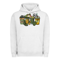 Pigment Lunar Rock Army coffee cups 4th of july Urban Hoodie - HowdyJamesFarm