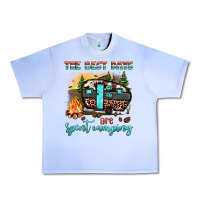Grape Ice the best days are spent camping Urban Heavy Tee - JahusDesignShop