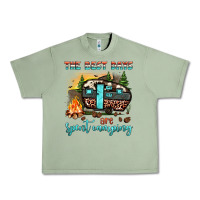 Oil Green the best days are spent camping Urban Heavy Tee - JahusDesignShop