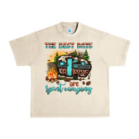 Sandshell the best days are spent camping Urban Heavy Tee - JahusDesignShop