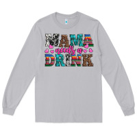 Moon Dust western mama needs a drink Long Sleeve Tee - Artiststas