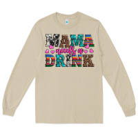 Mushroom western mama needs a drink Long Sleeve Tee - Artiststas