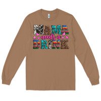 Toasted Coconut western mama needs a drink Long Sleeve Tee - Artiststas
