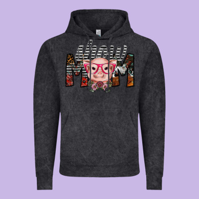 Show Mom Vintage Hoodie Designed By Sublimationcraftshop