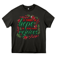 Asphalt a thrill of hope the weary world rejoices Heavy Core Tee - MaliasSmallBusiness