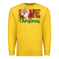 Lemon Love Christmas With Santa Premium Sweatshirt - BundleAndBundleShop