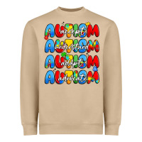 Mushroom autism accept understand adopt advocate Heavyweight Sweatshirt - JahusDesignShop
