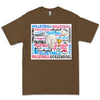 Cacao volleyball Premium Tee - Zillion Design Studio