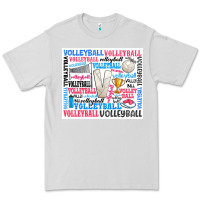 Dove Grey volleyball Premium Tee - Zillion Design Studio