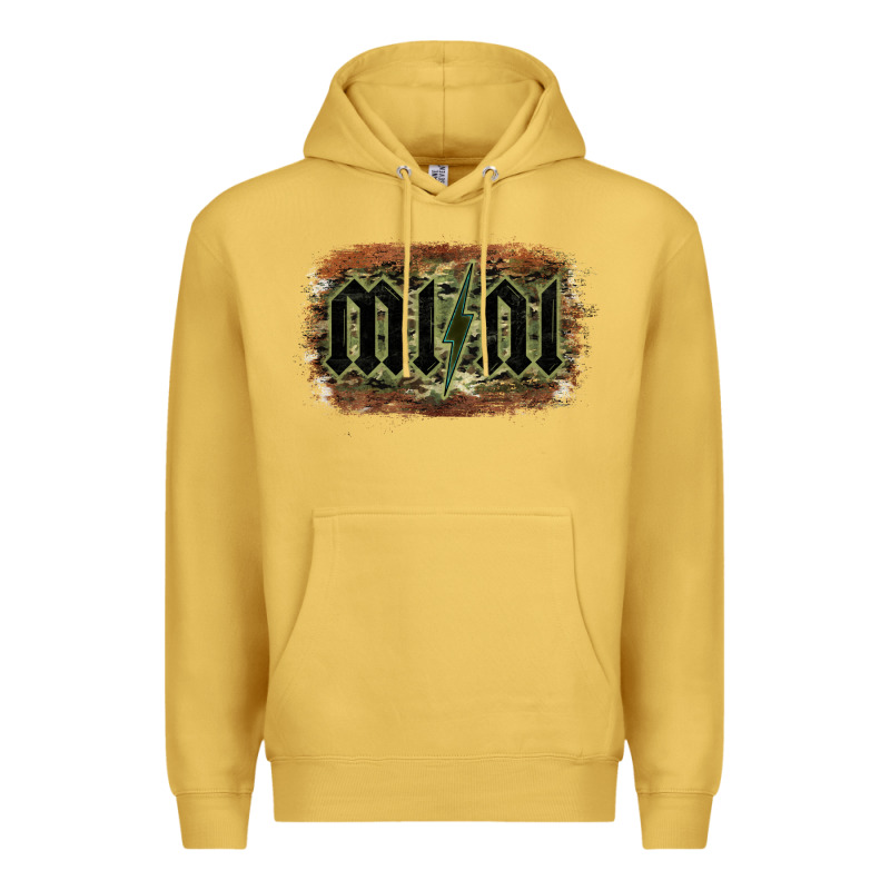 Camouflage Patterned Mini Tried Premium Hoodie by Bettercallsaul | Teevron