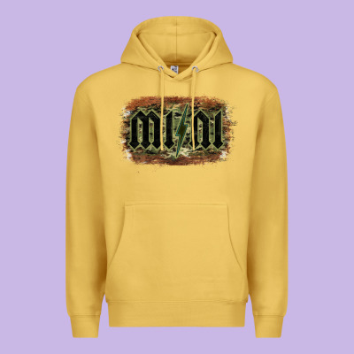 Camouflage Patterned Mini Tried Premium Hoodie Designed By Bettercallsaul