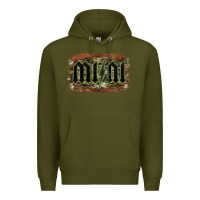 Army Green Camouflage Patterned Mini Tried Premium Hoodie - Bettercallsaul