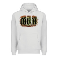 Dove Grey Camouflage Patterned Mini Tried Premium Hoodie - Bettercallsaul