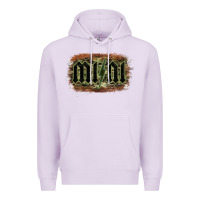 Lilac Camouflage Patterned Mini Tried Premium Hoodie - Bettercallsaul