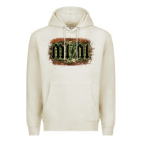 Oatmeal Heather Camouflage Patterned Mini Tried Premium Hoodie - Bettercallsaul