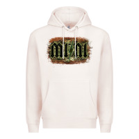Pale Pink Camouflage Patterned Mini Tried Premium Hoodie - Bettercallsaul