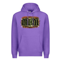 Purple Camouflage Patterned Mini Tried Premium Hoodie - Bettercallsaul