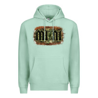 Seafoam Camouflage Patterned Mini Tried Premium Hoodie - Bettercallsaul