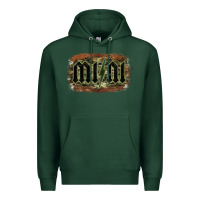 Sports Green Camouflage Patterned Mini Tried Premium Hoodie - Bettercallsaul
