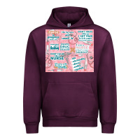 Mauve Wine funny nurse Urban Hoodie - TumblerDesignByShophia