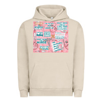 Pigment French Oak funny nurse Urban Hoodie - TumblerDesignByShophia