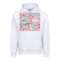 White funny nurse Urban Hoodie - TumblerDesignByShophia