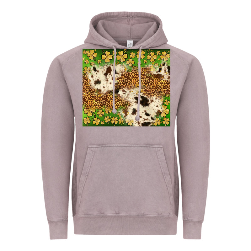 St. Patrick's Day Shamrock Tumbler Vintage Hoodie by Neo Western | Teevron