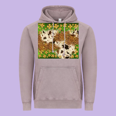 St. Patrick's Day Shamrock Tumbler Vintage Hoodie Designed By Neo Western