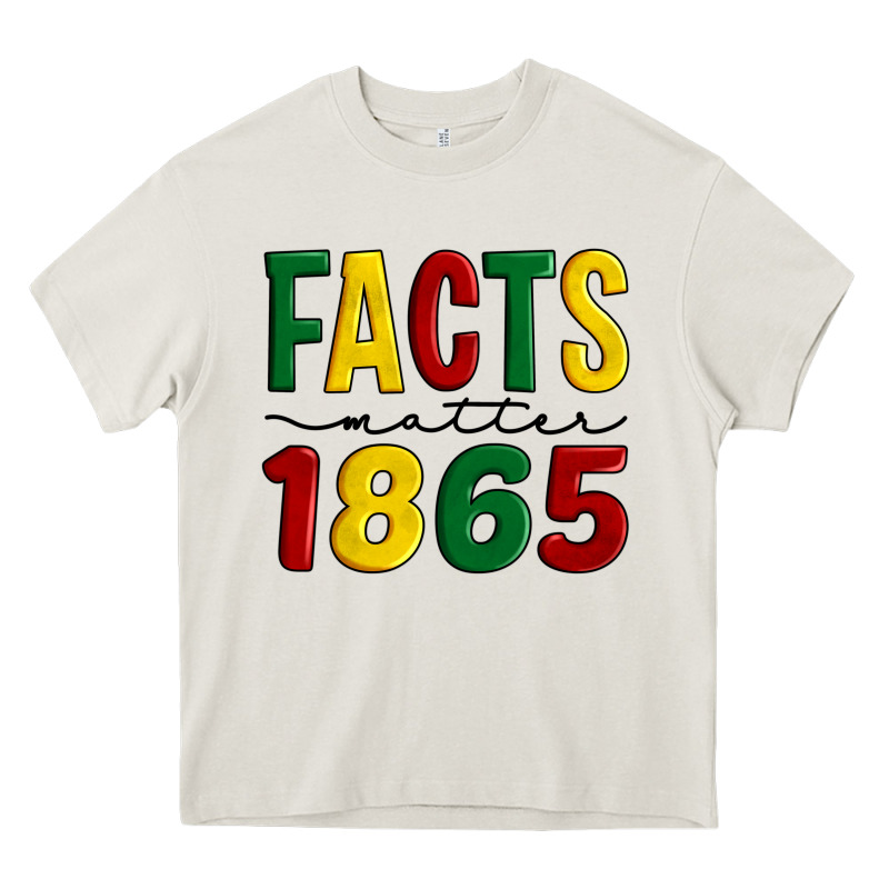 Facts Matter 1865 Heavy Core Tee by Artiststas | Teevron