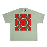 Oil Green retro christmas seamless pattern Urban Heavy Tee - BundleAndBundleShop