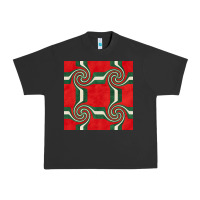 Pigment Black retro christmas seamless pattern Urban Heavy Tee - BundleAndBundleShop