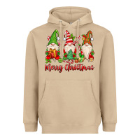 Mushroom merry christmas gnomes Heavyweight Hoodie - MaliasSmallBusiness