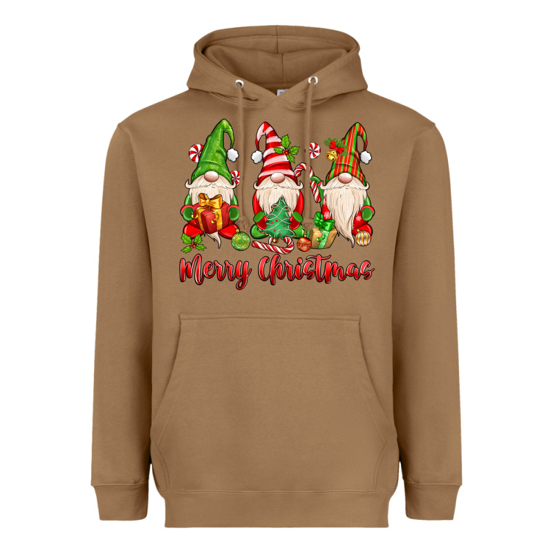 Merry Christmas Gnomes Heavyweight Hoodie by MaliasSmallBusiness | Teevron