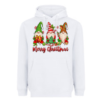 White merry christmas gnomes Heavyweight Hoodie - MaliasSmallBusiness
