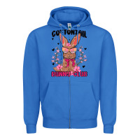True Royal cottontail bunny club Zipper Hoodie - MaliasSmallBusiness