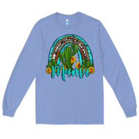 Colony Blue western cactus and sunflower mama rainbow Long Sleeve Tee - Artiststas