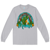 Moon Dust western cactus and sunflower mama rainbow Long Sleeve Tee - Artiststas