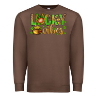 Chestnut St. Patricks day lucky vibes Premium Sweatshirt - BundleAndBundleShop
