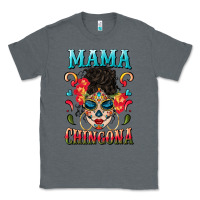 Charcoal Heather mama chingona Classic Tee - BundleAndBundleShop