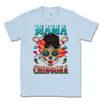 Dusty Blue mama chingona Classic Tee - BundleAndBundleShop