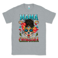 Heather Grey mama chingona Classic Tee - BundleAndBundleShop