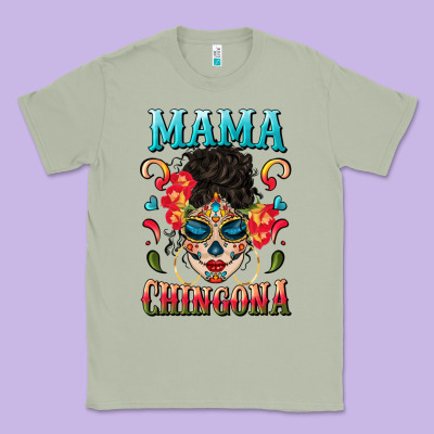 Mama Chingona Classic Tee Designed By Bundleandbundleshop